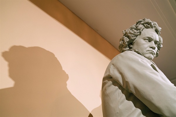 Beethoven-Statue im Großen Foyer