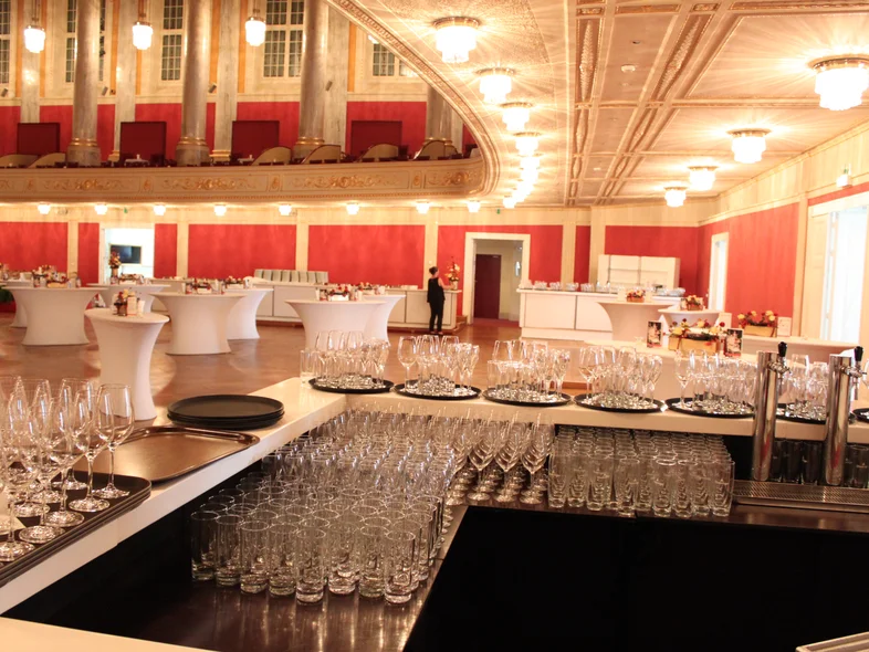 Großer Saal - Empfang